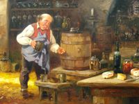 O velho bebedor de vinho, por Rui de Paula