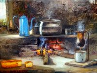Fogão a lenha, por Rui de Paula